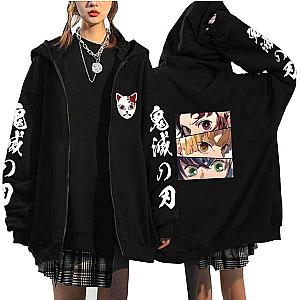 Demon Slayer Jackets - Kimetsu no Yaiba Anime Zip Up Hoodies