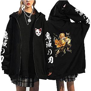 Demon Slayer Jackets - Anime Zip Up Hoodies Demon Slayer Jacket