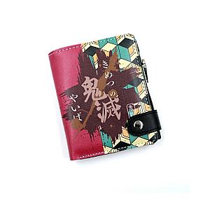 Anime Demon Slayer Soft Wallet Multicolor Designed Purse