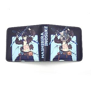 Anime Cool Print Wallets Demon Slayer Short Leather Purse Accessories