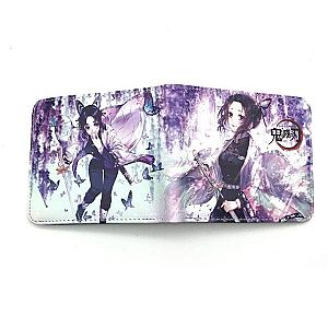 Anime Colorful Print Wallets Demon Slayer Short Leather Purse