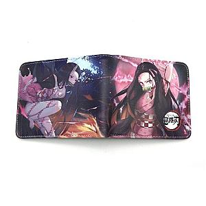 Anime Wallets Cool Demon Slayer Short Leather Purse Accessories (Copy)