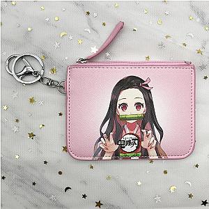 Demon Slayer Wallets Nezuko Adorable Printed Design Purse Merch