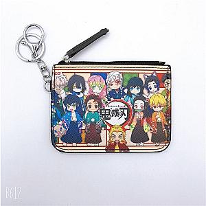 Demon Slayer Characters Wallets Cute Print Anime Purse