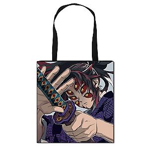 Demon Slayer Art Print Designed Canvas Tote Bags