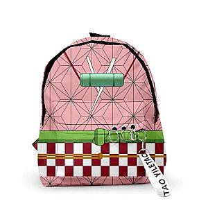 Pink Color Demon Slayer Backpack Cosplay Anime Bags