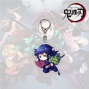 Cute Anime Keyring Demon Slayer Small Keychain Gift