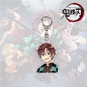 Demon Slayer Anime Cool Design Acrylic Keychain