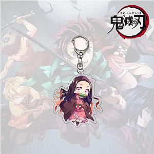 Demon Slayer Cute Nezuko Anime Acrylic Keychain Gift For Fans