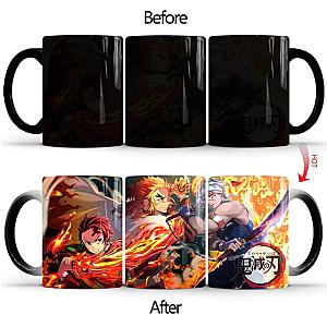 3 Main Characters Demon Slayer Anime Color Changing Coffee Mug