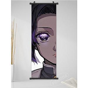 Demon Slayer Shinobu Kocho Scroll Canvas Anime Poster Enhanced Eyes