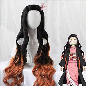 Kimetsu no Yaiba Nezuko Kamado Cosplay Wig DSS0611