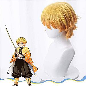 Kimetsu no Yaiba Zenitsu Agatsuma Cosplay Wig DSS0611