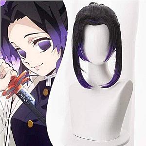 Kimetsu no Yaiba Shinobu Kocho Cosplay Wig DSS0611