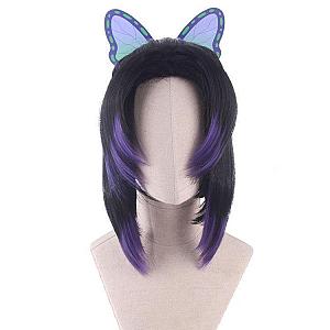 Kochou Shinobu Wig Demon Slayer Cosplay Wig for Halloween and Anime Con DSS0611