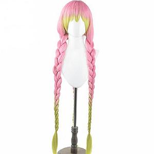 Demon Slayer Blade Long Twist Braid Halloween Cosplay Wig DSS0611