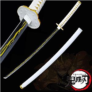 Demon Slayer Agatsuma Zenitsu Sword (Katana) - Real Steel DSS0611