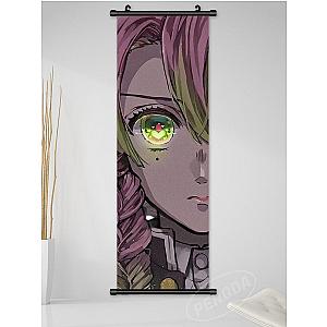 Demon Slayer Mitsuri Kanroji Scroll Canvas Anime Poster Enhanced Eyes