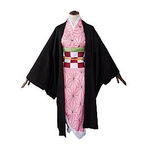 Demon Slayer Kimetsu no Yaiba Kamado Nezuko Cosplay Anime Costume Adult DSS0611