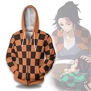 Tanjuro Kamado Hoodie Demon Slayer Anime Casual Cosplay Costume DSS0611