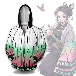 Shinobu Kocho Hoodie Demon Slayer Anime Casual Cosplay Costume DSS0611