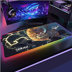 Demon Slayer Anime Large LED Mouse Pad Desk Mat Zenitsu