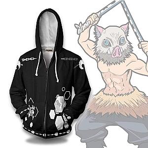 Inosuke Hashibira Hoodie Demon Slayer Anime Casual Cosplay Costumes DSS0611