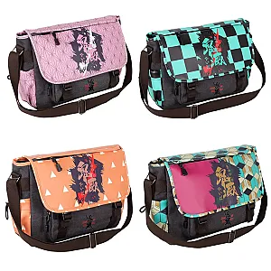 Anime Demon Slayer Shoulder Bag Cartoon Messenger Bag