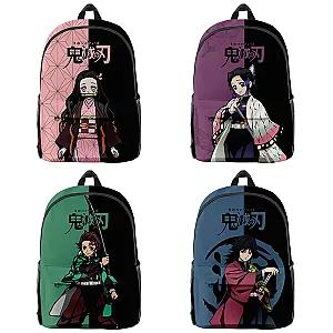 Demon Slayer Blade Kimetsu No Yaiba Cospaly Campus Simple Trend Backpacks