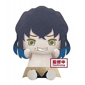 20cm Inosuke Hashibira Anime Demon Slayer Cute Sitting Doll Plush