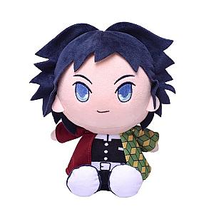 20cm Black Tomioka Giyuu Japan Anime Demon Slayer Stuffed Toy Plush