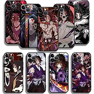 Demon Slayer Kokushibo Phone Case For Apple iPhone 15