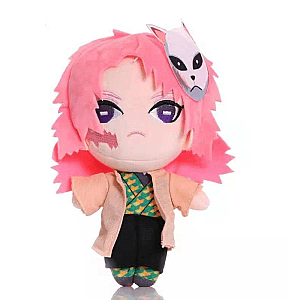 20cm Pink Sabito Japan Anime Demon Slayer Stuffed Toy Plush