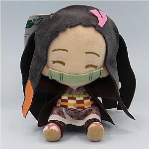 12cm Nezuko Kamado Anime Demon Slayer Plush Toys Keychain