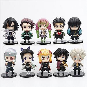 Demon Slayer Kimetsu No Yaiba Small Mini Figurine Small PVC Dolls