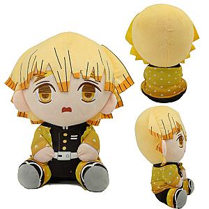 20cm Yellow Zenitsu Agatsuma Demon Slayer Sitting Doll Plush