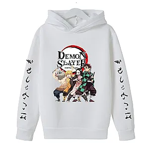 Demon Slayer Anime Character Print Hoodies