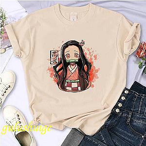 Demon Slayer Japanese Anime Nezuko Female T-shirt