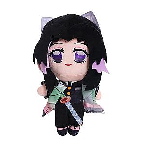 20cm Black Kochou Shinobu Demon Slayer Anime Stuffed Toys Plush