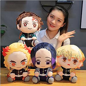 20-30cm Demon Slayer Kamado Tanjirou Agatsuma Zenitsu Nezuko Characters Plush