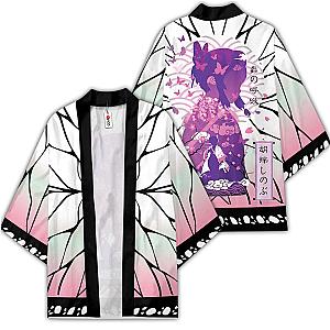 Demon Slayer Kimono - Shinobu Kocho Kimono Otaku Merch  Clothes GOT1308