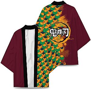 Demon Slayer Kimono - Kimetso No Yaiba Giyu Kimono FDM3107