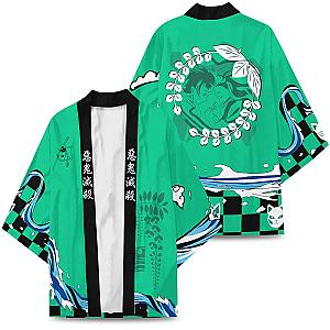 Demon Slayer Kimono - Dance of Fire and Water Kimono FDM3107