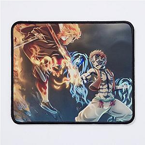 Demon Slayers Mouse Pads - Kyojuro vs Akaza Showdown Mouse Pad