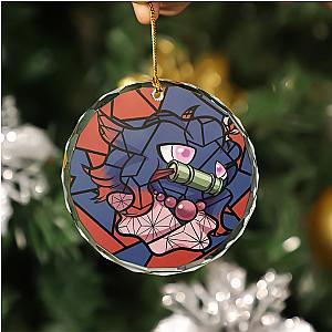 Misdreavus Nezuko Stained Glass Ornament Christmas Holiday Gift