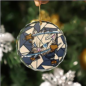 Primeape Inosuke Stained Glass Ornament Perfect Christmas Holiday Gift