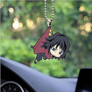 Anime Demon Slayer Giyu Tomioka Custom Shape Ornament Custom Shape Car Accessories Decorations