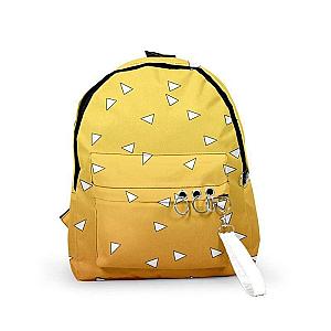 Kimetsu no Yaiba Backpack  -  Zenitsu Agatsuma Pattern Official Merchandise