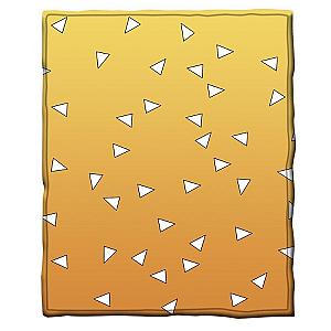 Kimetsu no Yaiba Blanket  -  Zenitsu Agatsuma Pattern Official Merchandise