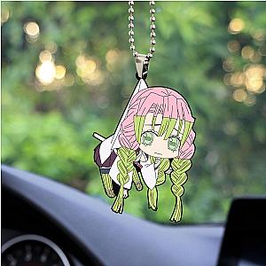 Anime Demon Slayer Mitsuri Kanroji Custom Shape Ornament for Vehicle Decor Custom Shape Car Accessories Decorations